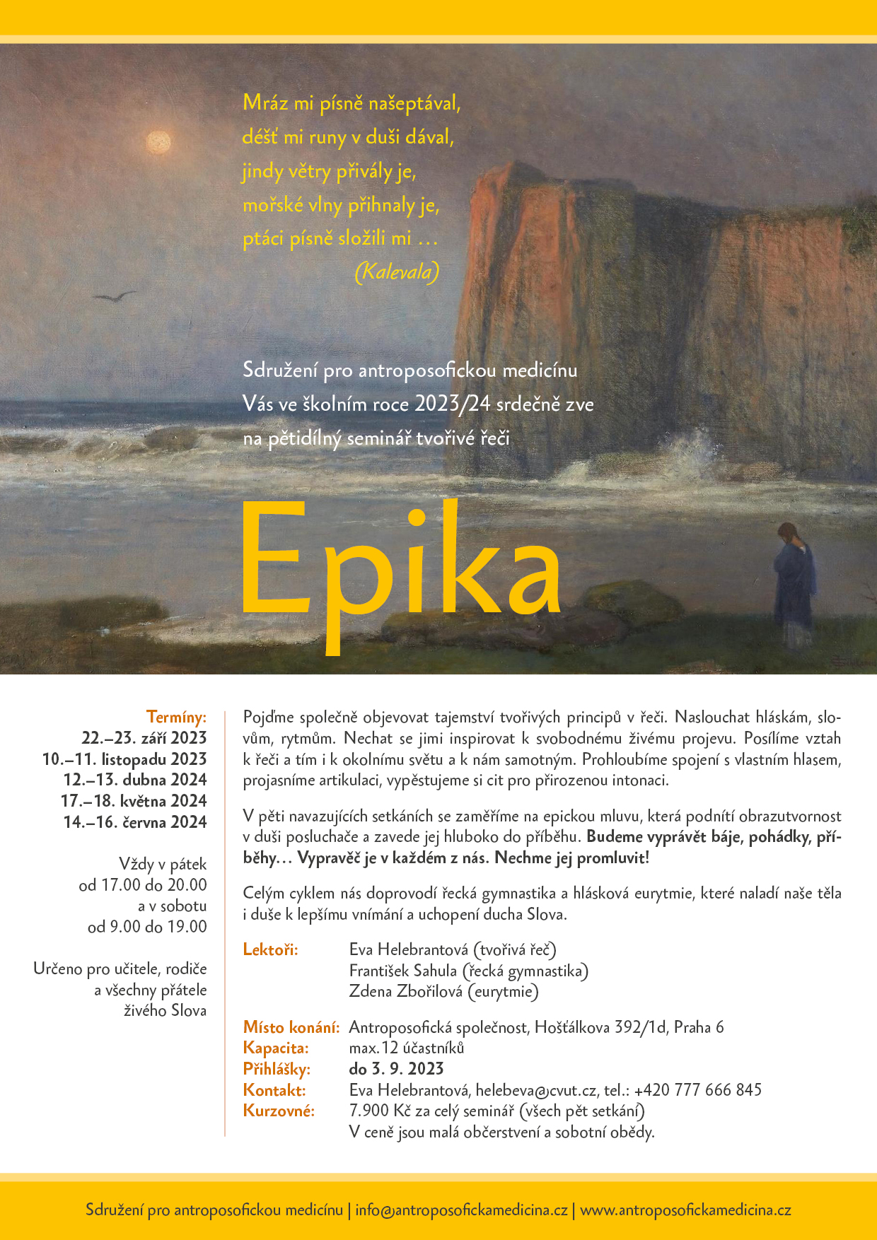 Epika - Lyrika - Drama - Antroposofická medicína